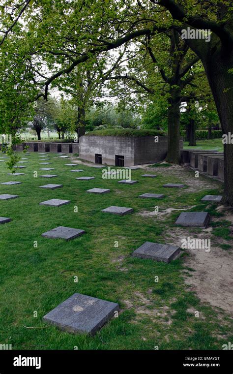 The Langemark First World War German Military Cemetery Near Langemark