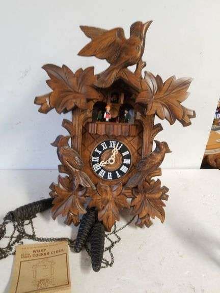 Welby Black Forest Cuckoo Clock Trice Auctions