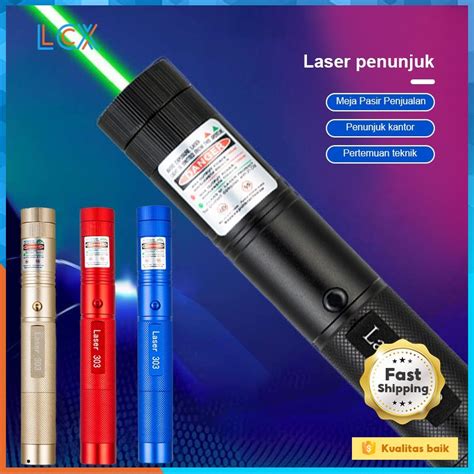 Jual LCX Laser Pointer Hijau Green Laser Pointer 303 Shopee Indonesia