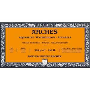 Blok Do Akwareli Arches Rough 15 X 30 Cm 300 G 20 Ark