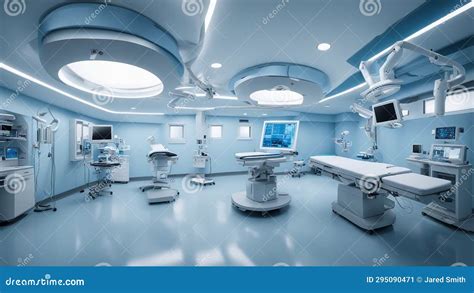 Room in the Hospital Using Advanced Equipment and Instruments. a ...