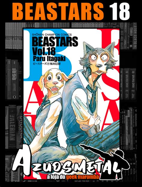 Beastars Vol 18 Mangá Panini Azuosmetal