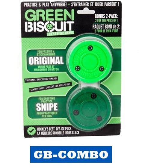 Green biscuit bonus 2-pack / paquet boni de 2 rondelles | Balls and ...