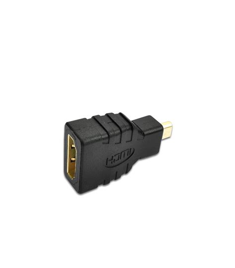 Adaptateur Hdmi Convertisseur Micro Hdmi Mâle Vers Hdmi Femelle