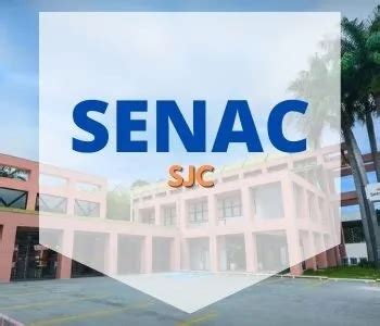 SENAC SJC 2024 Bolsas Cursos Gratuitos EAD SENAC