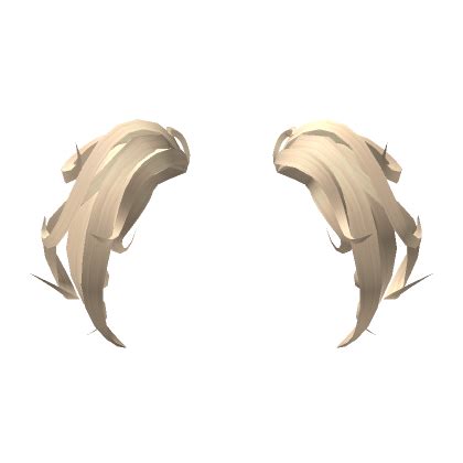 Blonde Pigtails Extension Roblox Item Rolimon S