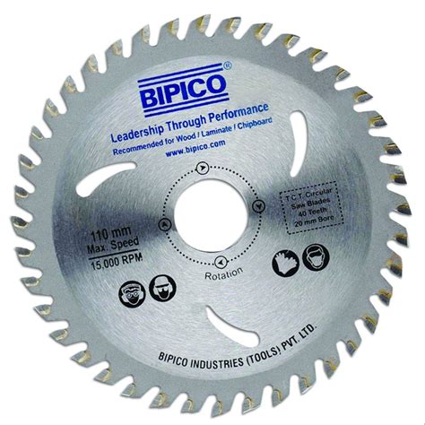 Mm Bipico Tct Circular Saw Blade For Wood And Aluminium Cutting