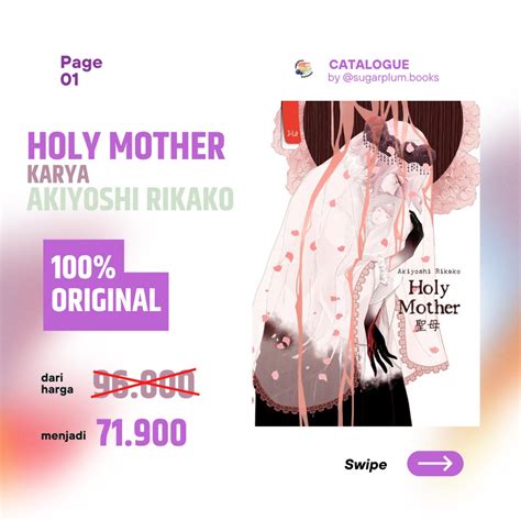 Jual Novel Holy Mother Akiyoshi Rikako Shopee Indonesia