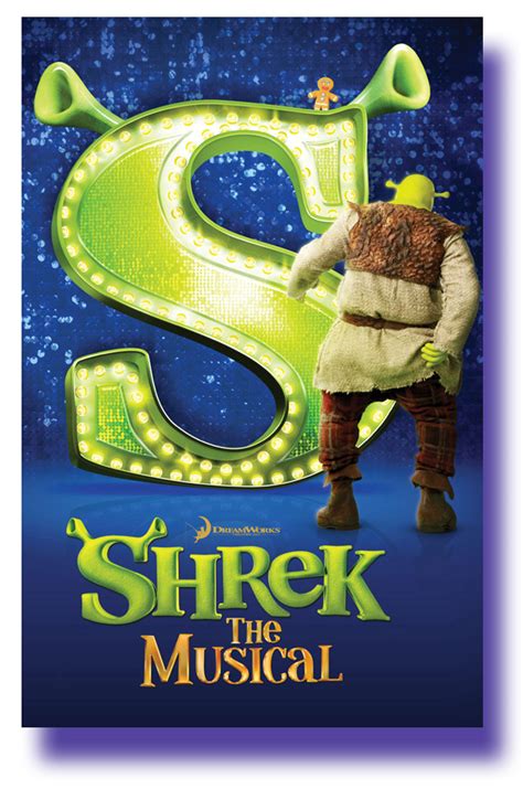 Shrek Broadway Musical Scratch USA SameDay Ship 11 x 17 – ConcertPoster.Org