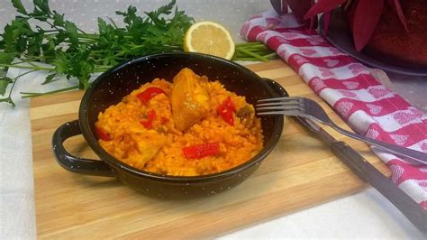 Arroz Con Pollo Receta Tradicional Muy Fácil Pan Y Cebolla