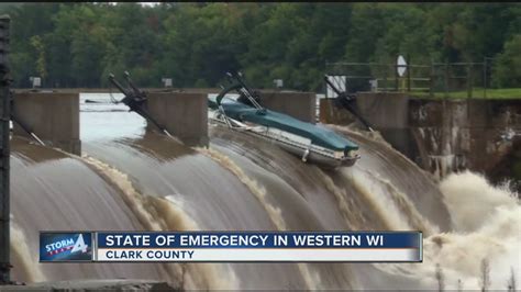 Walker Declares State Of Emergency Over Flooding In Western Wisconsin Youtube