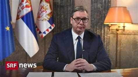 Neuwahlen In Serbien Serbiens Pr Sident Vucic F Hrt Bei Den Neuwahlen