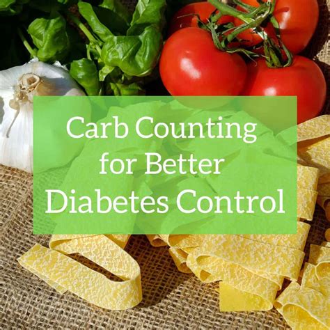 Diabetic Carb Counting Chart