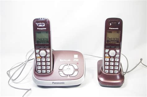 Panasonic Cordless Phone System KX TG6521 Answer Machine KX TGA653