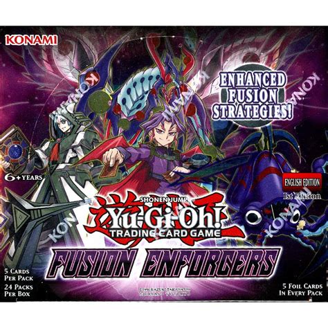 Yugioh Fusion Enforcers St Edition Booster Box