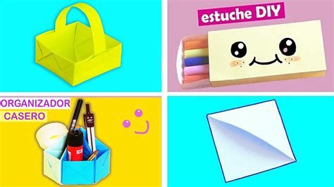 6 ÚTILES ESCOLARES ORIGAMI FACIL DE HACER PARA VENDER O REGALAR EN TU