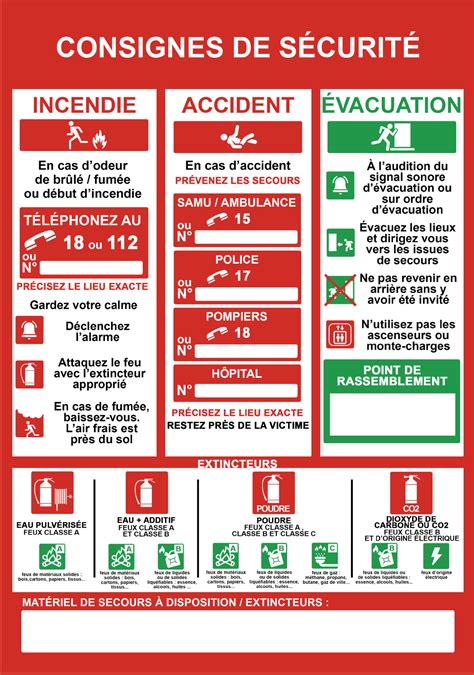 AFFICHAGE SÉCURITÉ Legidiffusion