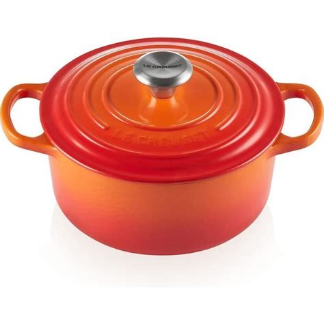 Le Creuset Cocotte Signature en Fonte Émaillée avec Couvercle 18 cm