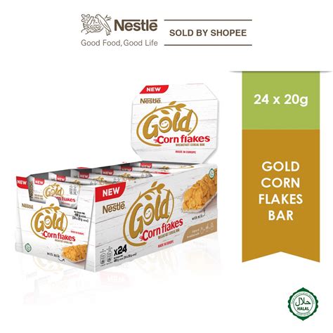 NESTLE GOLD CornFlakes Cereal Bar 20g X 24pcs Shopee Malaysia