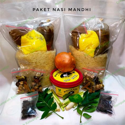 Jual Beras Basmati Gram Lengkap Dengan Bumbu Mandhi Nasi Mandhi