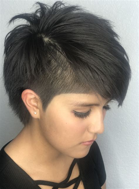 Undercut And Pixie By Aveda Artist Dominique Aveda Undercut Dominique