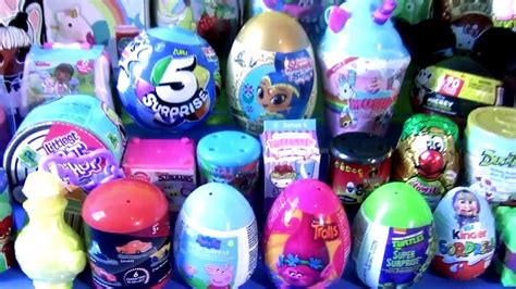 35 Surprise Eggs Toys Baby Born Surprise Unicorn Slime Lol Video