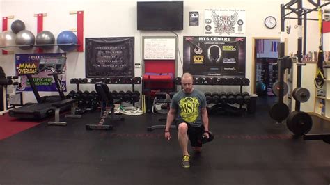 Contralateral In Place Lunge Youtube