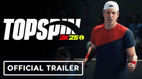 Topspin 2k25 Official Teaser Trailer Youtube