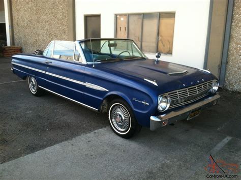 Ford Falcon Sprint Convertible Cu In V Spd Original