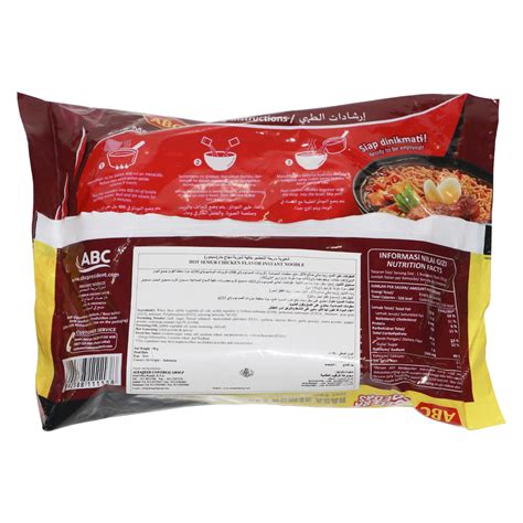 ABC Hot Semur Chicken Flavour Instant Noodles G Online At Best Price Lulu UAE
