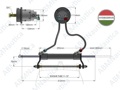 Kit Timoneria Idraulica Hydrodrive Hd Mf W Timonerie Idrauliche