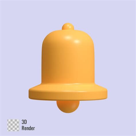 Premium Psd Notification Bell D Icon