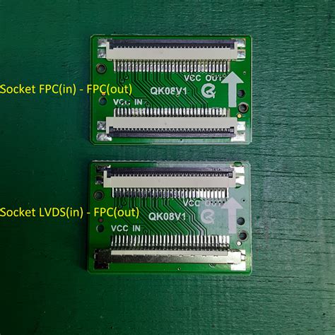 Lg Panel Data Converter To Samsung LG Socket LVDS FPC FPC FPC QK08V1