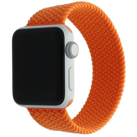 Bracelet Nylon Boucle Unique Tress Apple Watch Coucher De Soleil