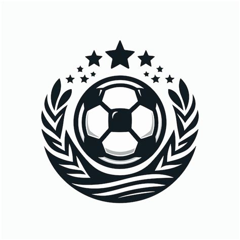 Vetor De Logotipo De Futebol Vetor Premium Gerado IA