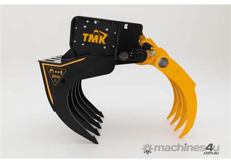 New Tmk Tmk Multigrab S Combo Rake Grapple For T Excavators