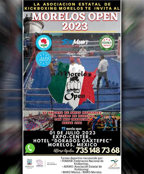 Morelos Open Federaci N Nacional De Kickboxing Wako M Xico