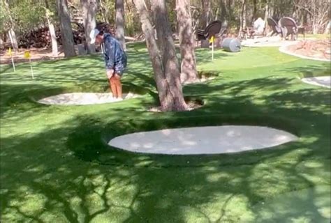 Take A Look At Abraham Ancers Dream Golfing Back Garden