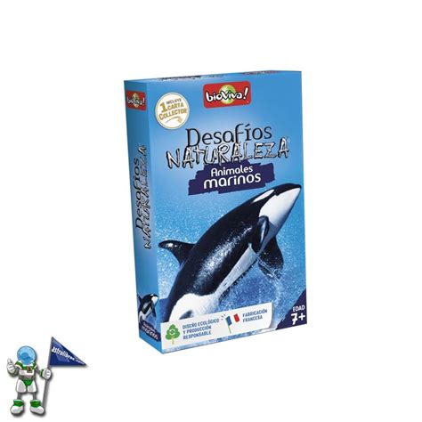 Comprar CARTAS BIOVIVA DESAFÍOS NATURALEZA ANIMALES MARINOS de BI