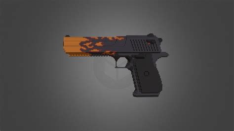csgo skins   model collection  caelon sketchfab