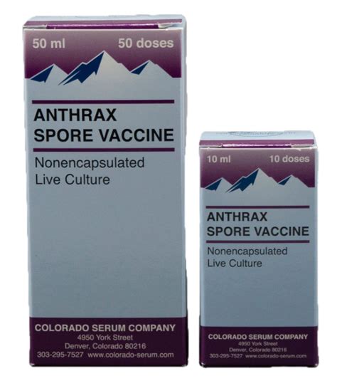 Anthrax Spore Vaccine, 10 Dose | Farmers Business Network