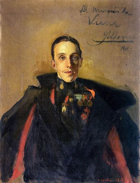 Alfonso XIII Portrait Joaquin Sorolla Painting