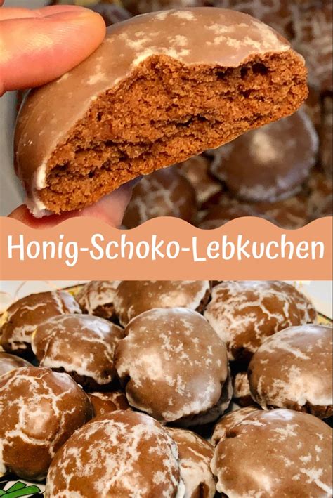 Honig Schoko Lebkuchen Mit Zuckerglasur Youtube Pl Tzchen Backen