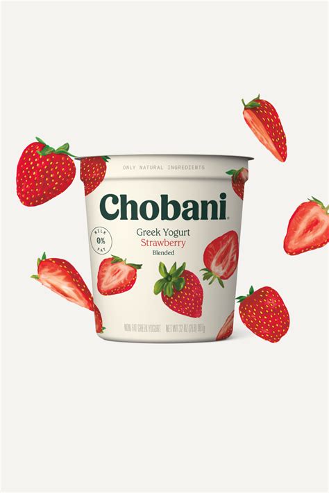 Chobani Nonfat Strawberry Greek Yogurt Nutrition | Blog Dandk