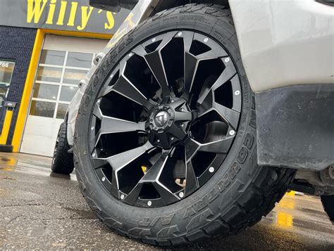 Dodge Ram White Fuel Off Road Assault D546 Wheel Wheel Front