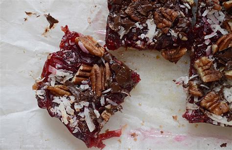 Cranberry Chocolate Layer Bars — Unwritten Recipes