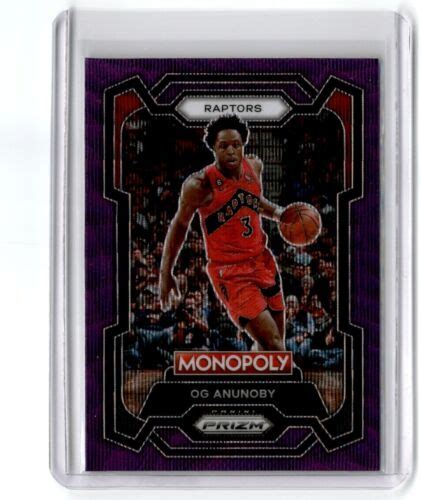 2023 24 Panini Prizm Monopoly Purple Wave OG Anunoby Toronto Raptors EBay