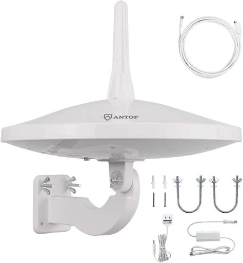 Dual Omni Directional Outdoor Hdtv Antenna With Exclusive Smartpass