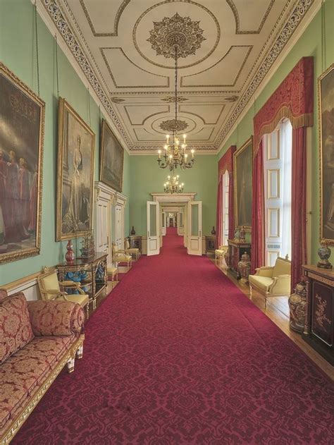 The Principal Corridor In Buckingham Palace Must Also Be Carefully