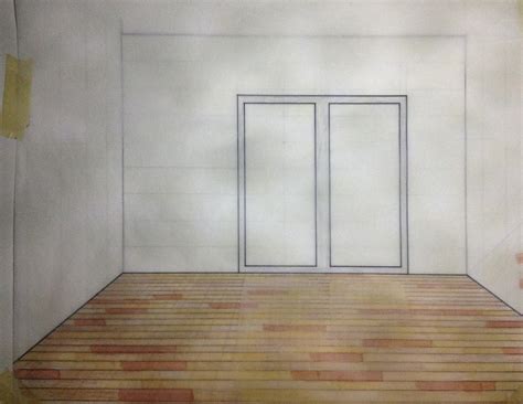 how to draw wooden floor